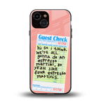 four espresso martinis back phone cover | glass case for iphone 13