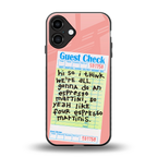 four espresso martinis back phone cover | glass case for iphone 16 plus
