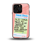 four espresso martinis back phone cover | glass case for iphone 16 pro