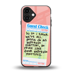 four espresso martinis back phone cover | glass case for iphone 16