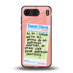 four espresso martinis back phone cover | glass case for oneplus nord 4