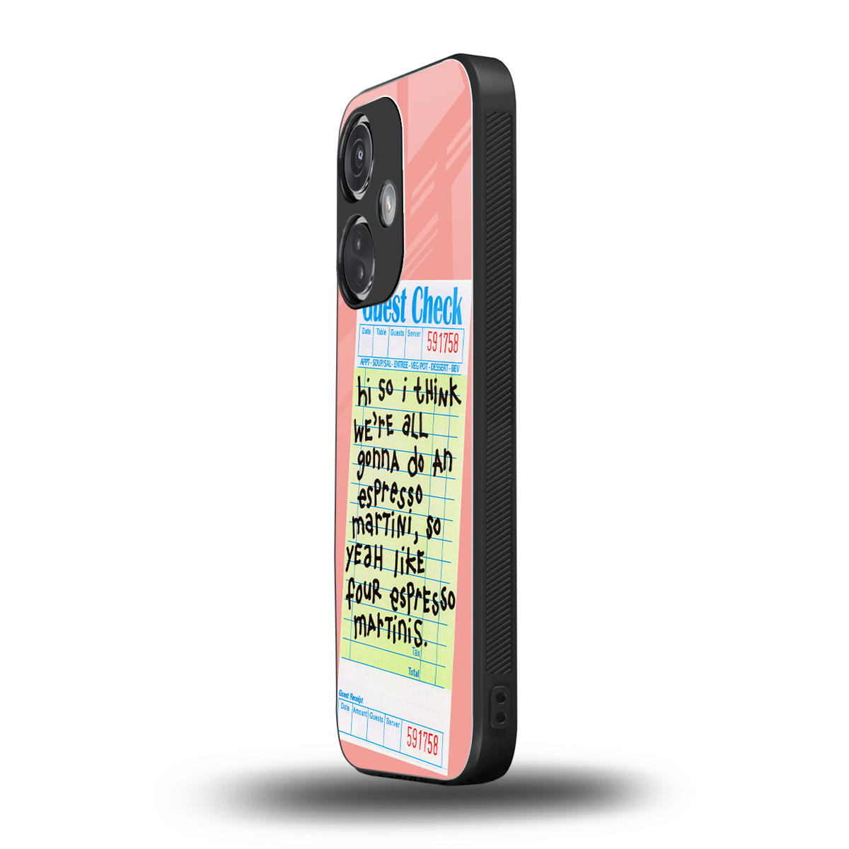 four espresso martinis back phone cover | glass case for oneplus nord ce 3