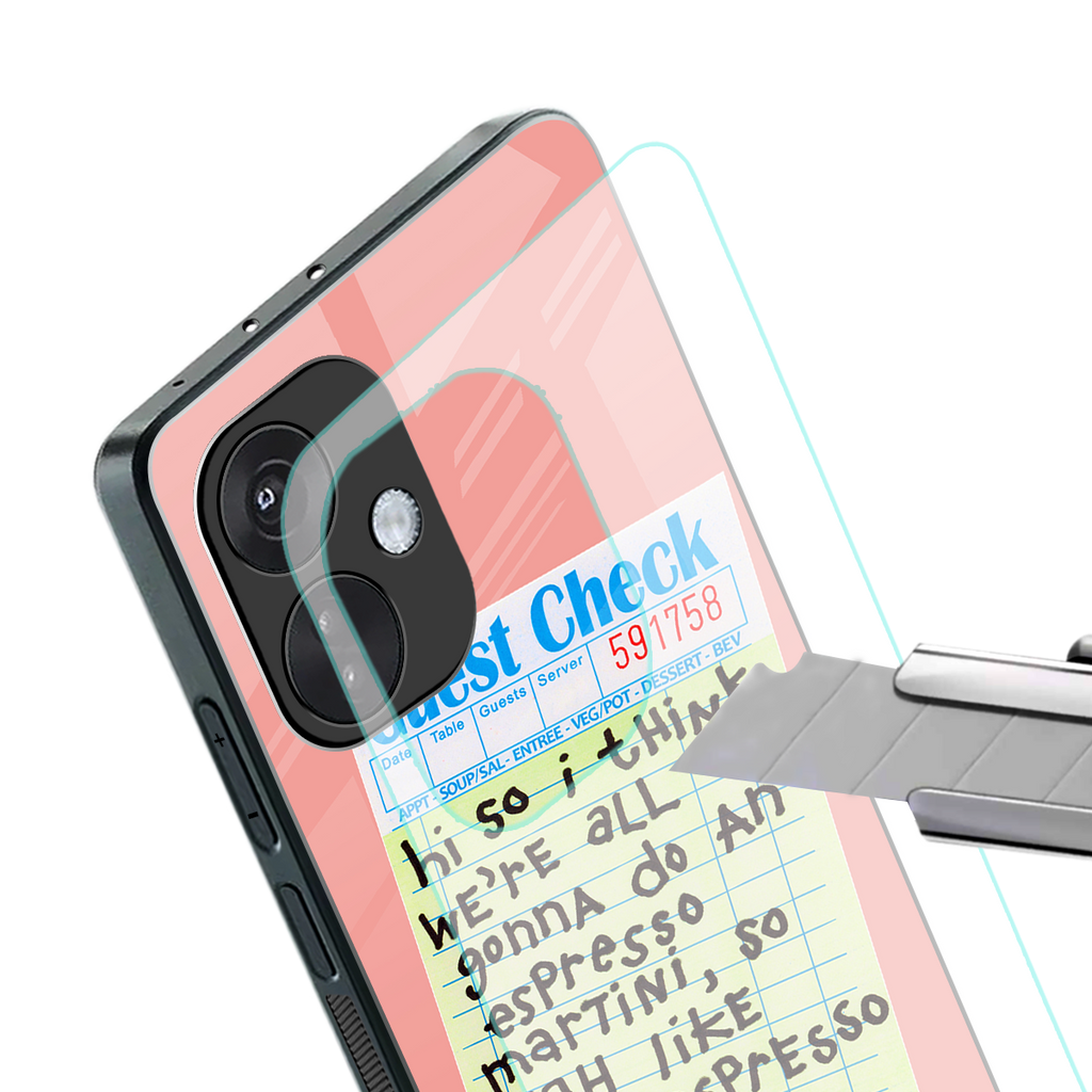 four espresso martinis back phone cover | glass case for oneplus nord ce 3
