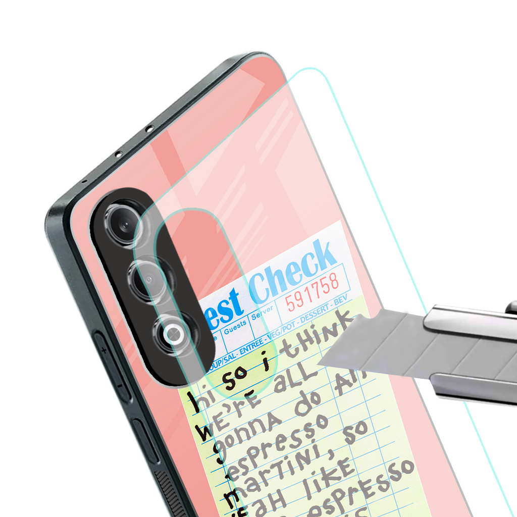 four espresso martinis back phone cover | glass case for oneplus nord ce 4