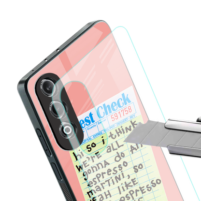 four espresso martinis back phone cover | glass case for oneplus nord ce 4