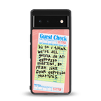 four espresso martinis back phone cover | glass case for google pixel 6