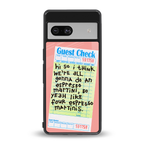 four espresso martinis back phone cover | glass case for Google Pixel 7
