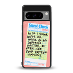 four espresso martinis back phone cover | glass case for google pixel 8 pro