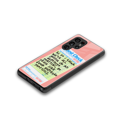 four espresso martinis back phone cover | glass case for samsung galaxy s25 ultra