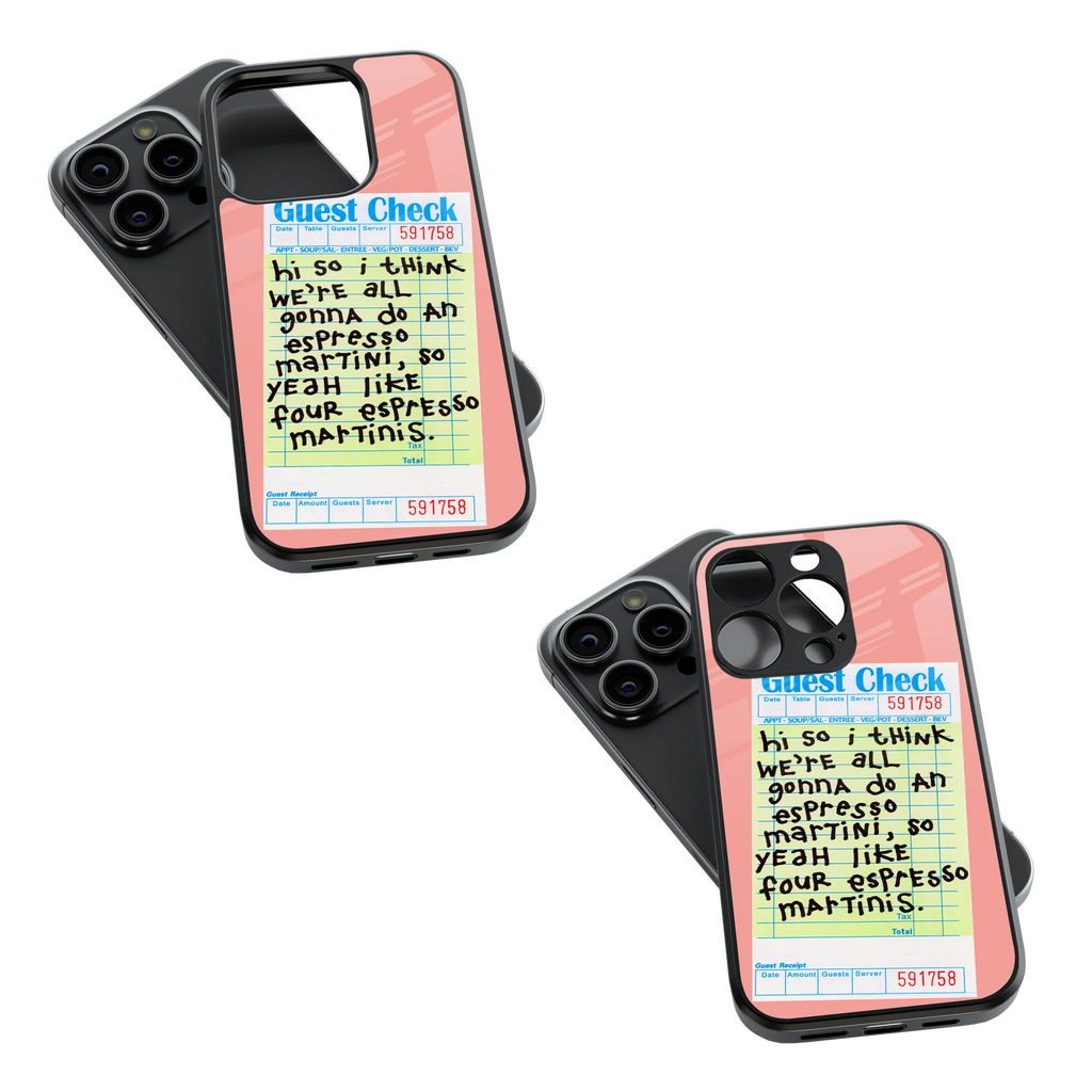 Trendy Glass Back Mobile Case for iPhone, Samsung, Redmi, OnePlus, Google Pixel, Motorola