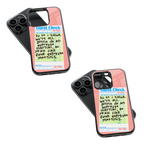 Trendy Glass Back Mobile Case for iPhone, Samsung, Redmi, OnePlus, Google Pixel, Motorola
