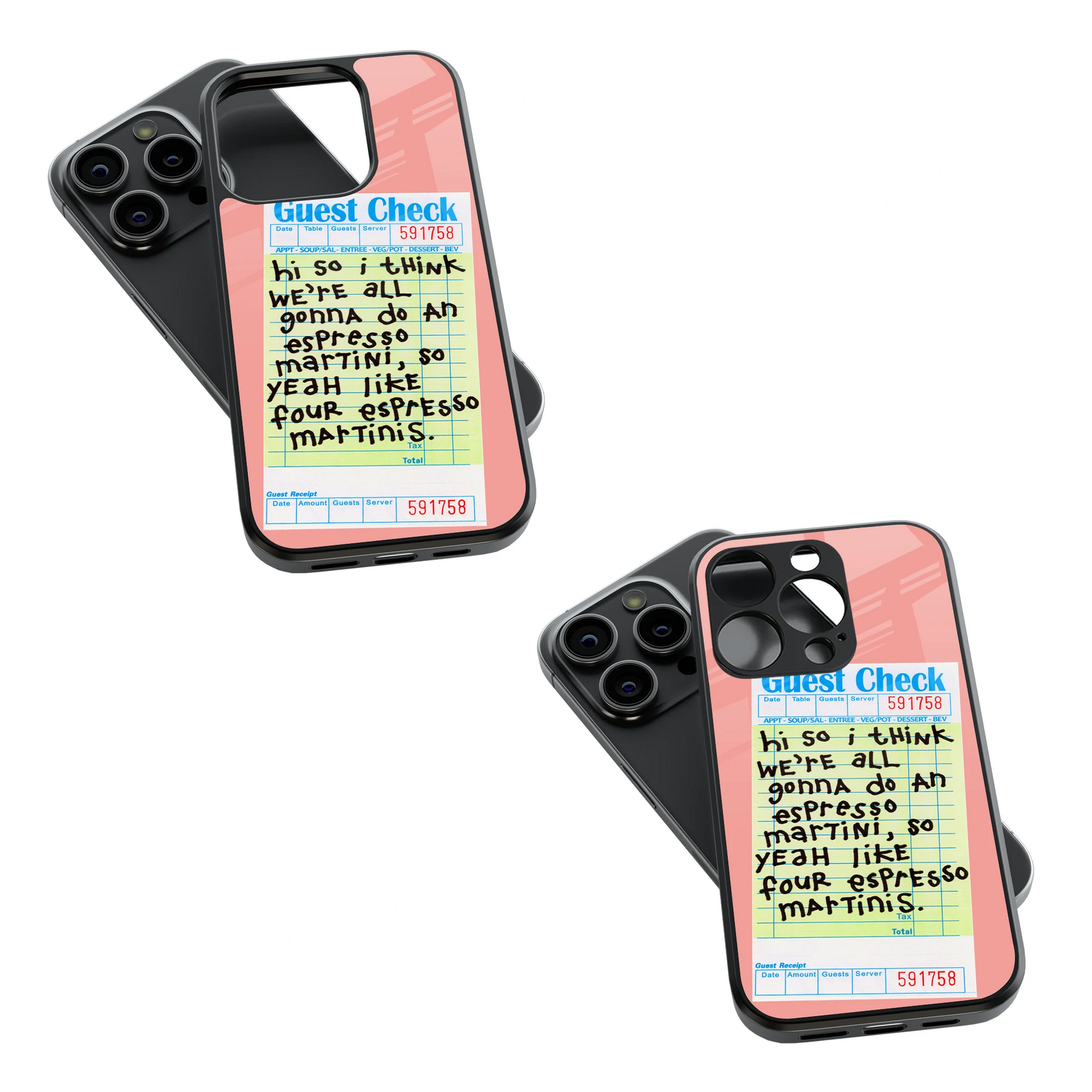 Trendy Glass Back Mobile Case for iPhone, Samsung, Redmi, OnePlus, Google Pixel, Motorola