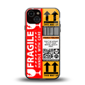 fragile feelings back phone cover | glass case for iphone 13