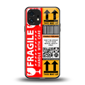 fragile feelings back phone cover | glass case for nothing phone 1