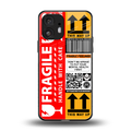 fragile feelings back phone cover | glass case for nothing phone 2