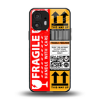 fragile feelings back phone cover | glass case for nothing phone 2