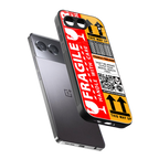 fragile feelings back phone cover | glass case for oneplus nord 4