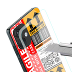 fragile feelings back phone cover | glass case for oneplus nord ce 3
