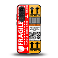 fragile feelings back phone cover | glass case for oneplus nord ce 4 lite