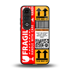 fragile feelings back phone cover | glass case for oneplus nord ce 4