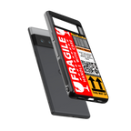 fragile feelings back phone cover | glass case for google pixel 6 pro