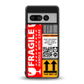 fragile feelings back phone cover | glass case for google pixel 7 pro