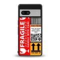 fragile feelings back phone cover | glass case for Google Pixel 7