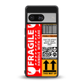 fragile feelings back phone cover | glass case for Google Pixel 8