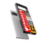 fragile feelings back phone cover | glass case for Google Pixel 8