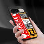 fragile feelings back phone cover | glass case for google pixel 9