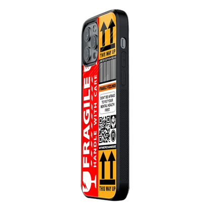 Slim Glass Back Phone Case for Multiple Brands – iPhone, Samsung, Redmi, OnePlus, Oppo, Vivo
