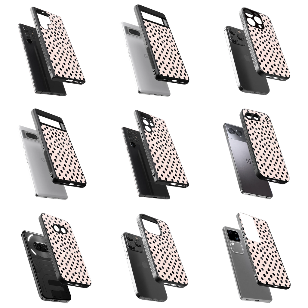Durable Glass Back Mobile Case for iPhone, Samsung, OnePlus, Google Pixel, Redmi, Vivo, Oppo