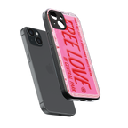 free love back phone cover | glass case for iphone 13 mini