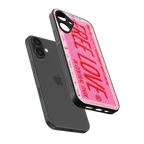 free love back phone cover | glass case for iphone 16 plus