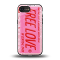 free love back phone cover | glass case for iphone 16e