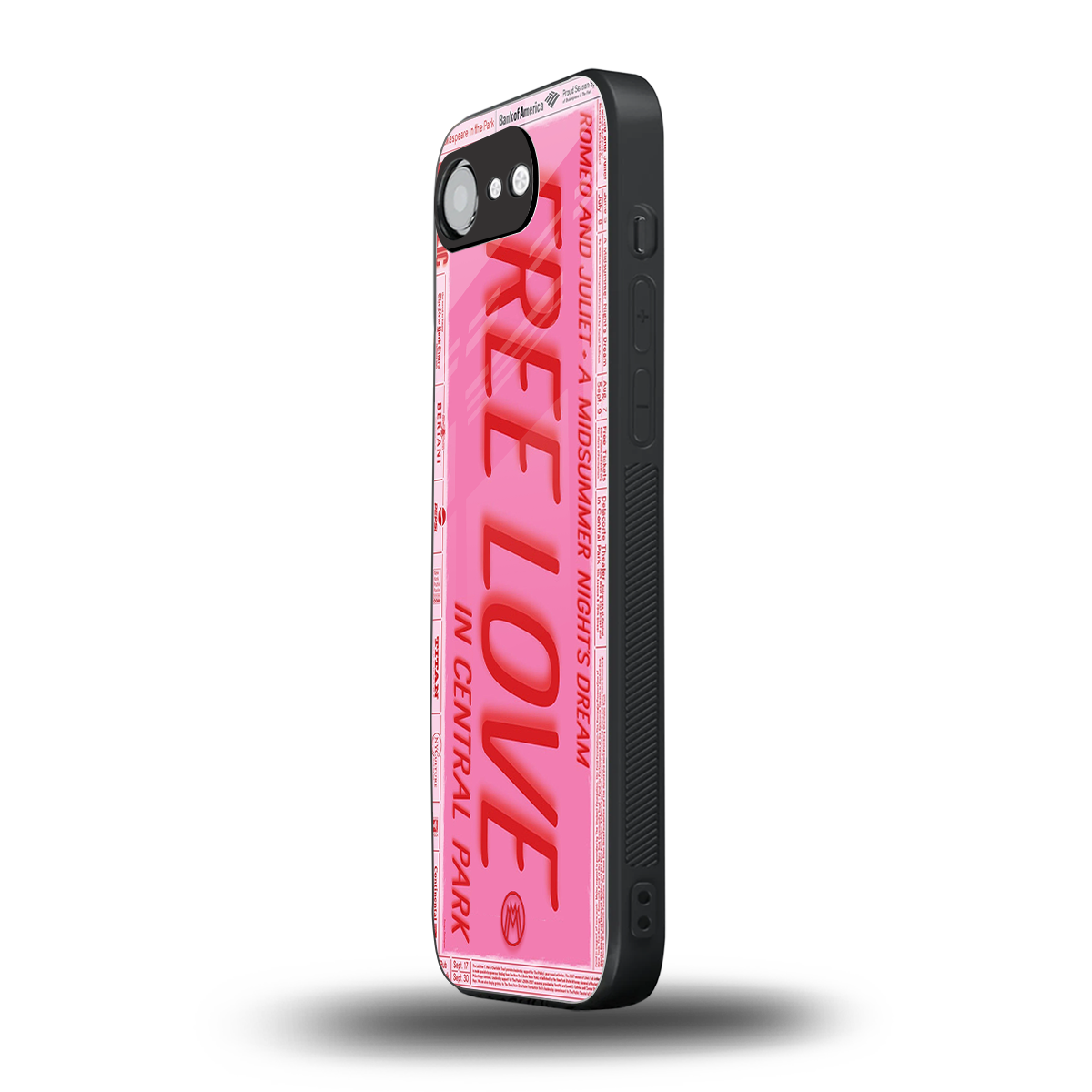 free love back phone cover | glass case for iphone 16e