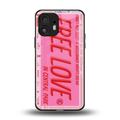 free love back phone cover | glass case for nothing phone 2