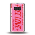 free love back phone cover | glass case for nothing phone 2a