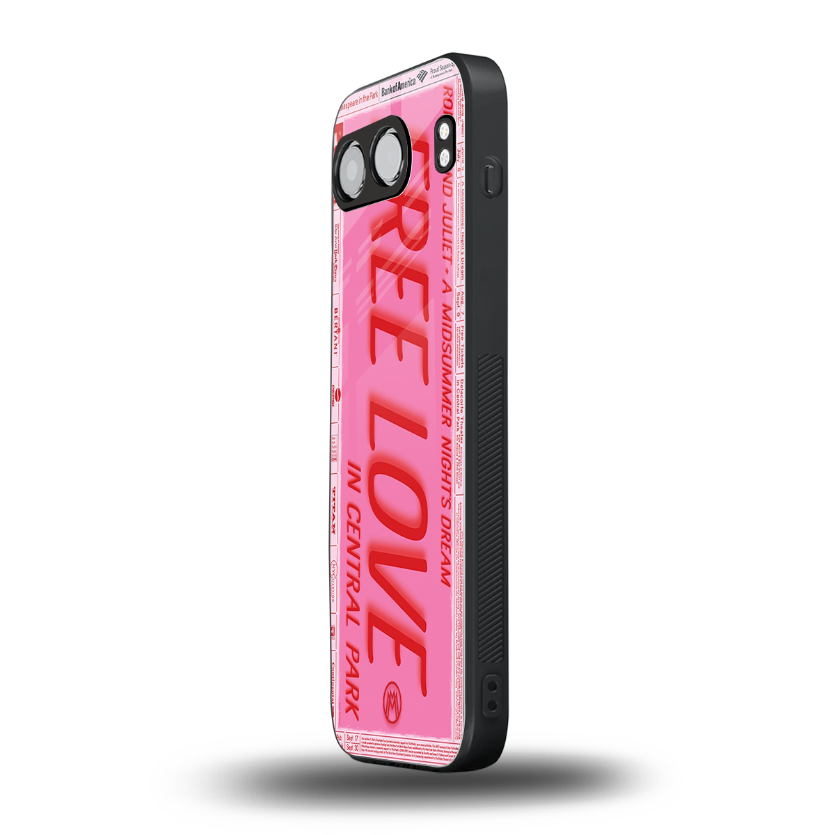 free love back phone cover | glass case for oneplus nord 4
