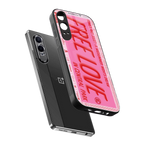 free love back phone cover | glass case for oneplus nord ce 4 lite