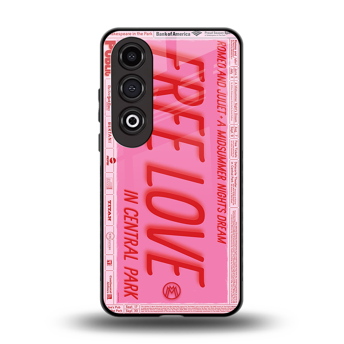 free love back phone cover | glass case for oneplus nord ce 4