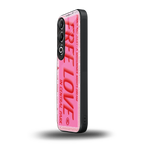 free love back phone cover | glass case for oneplus nord ce 4