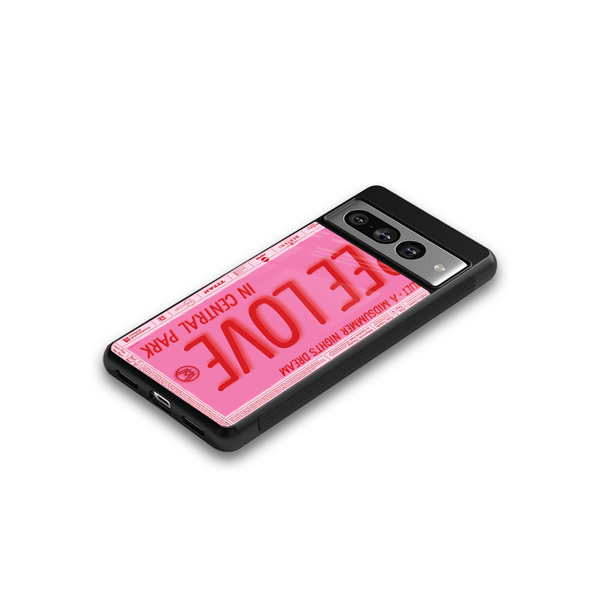 free love back phone cover | glass case for google pixel 7 pro