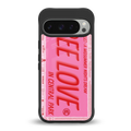 free love back phone cover | glass case for google pixel 9 pro