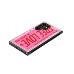free love back phone cover | glass case for samsung galaxy s23 ultra