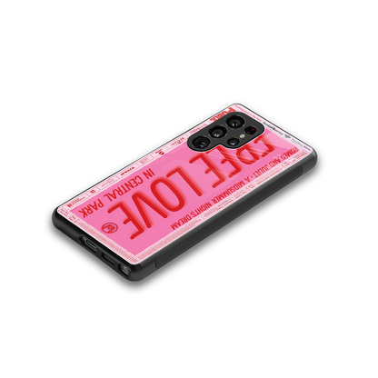 free love back phone cover | glass case for samsung galaxy s25 ultra