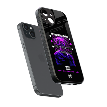 freedom back phone cover | glass case for iphone 13 mini