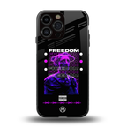 freedom back phone cover | glass case for iphone 13 pro max