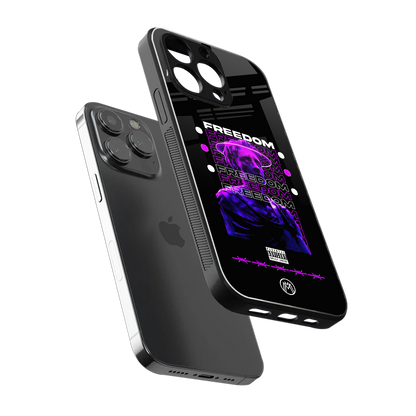 freedom back phone cover | glass case for iphone 13 pro max
