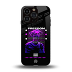 freedom back phone cover | glass case for iphone 13 pro